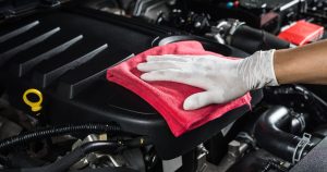 How to wash engine bay
